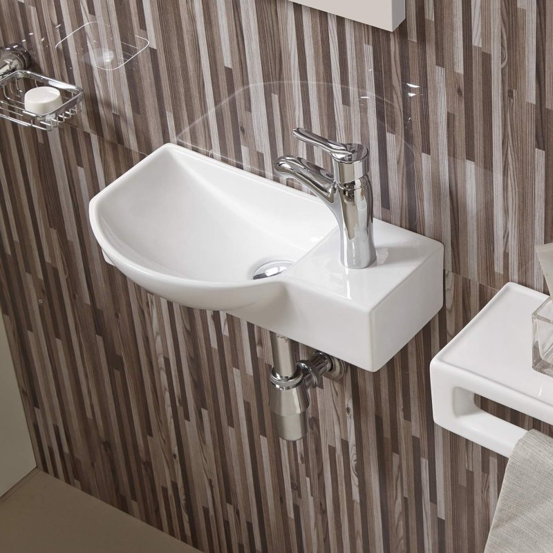 Умывальник  WeltWasser WW Aisbach 7950 GL-WT R (10000008693)   правый